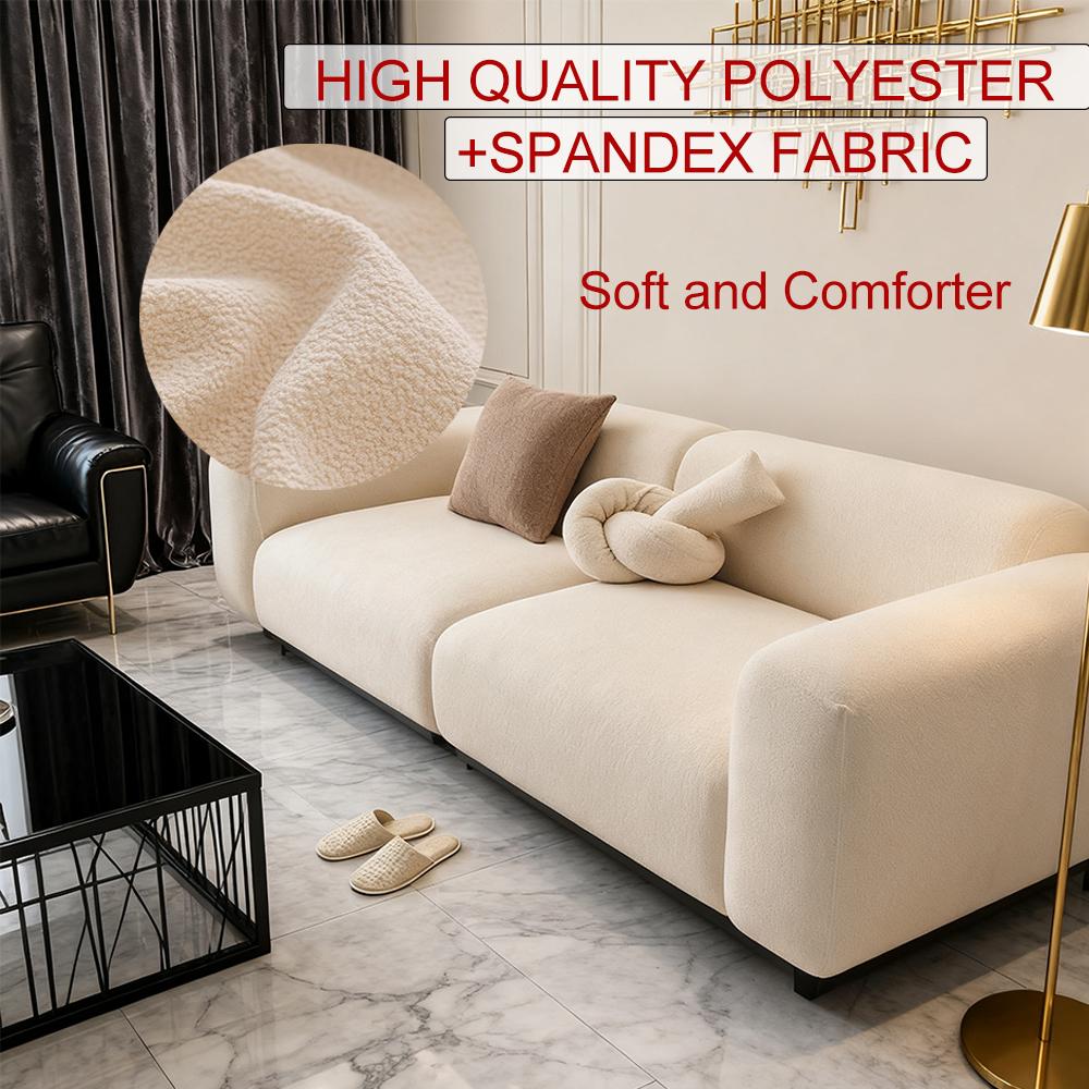 Chenille Fabric Thicken Elastic Sofa Cover 1/2/3/4 Seater Couch Covers For Living Room Furniture Protector Slipcover Removable