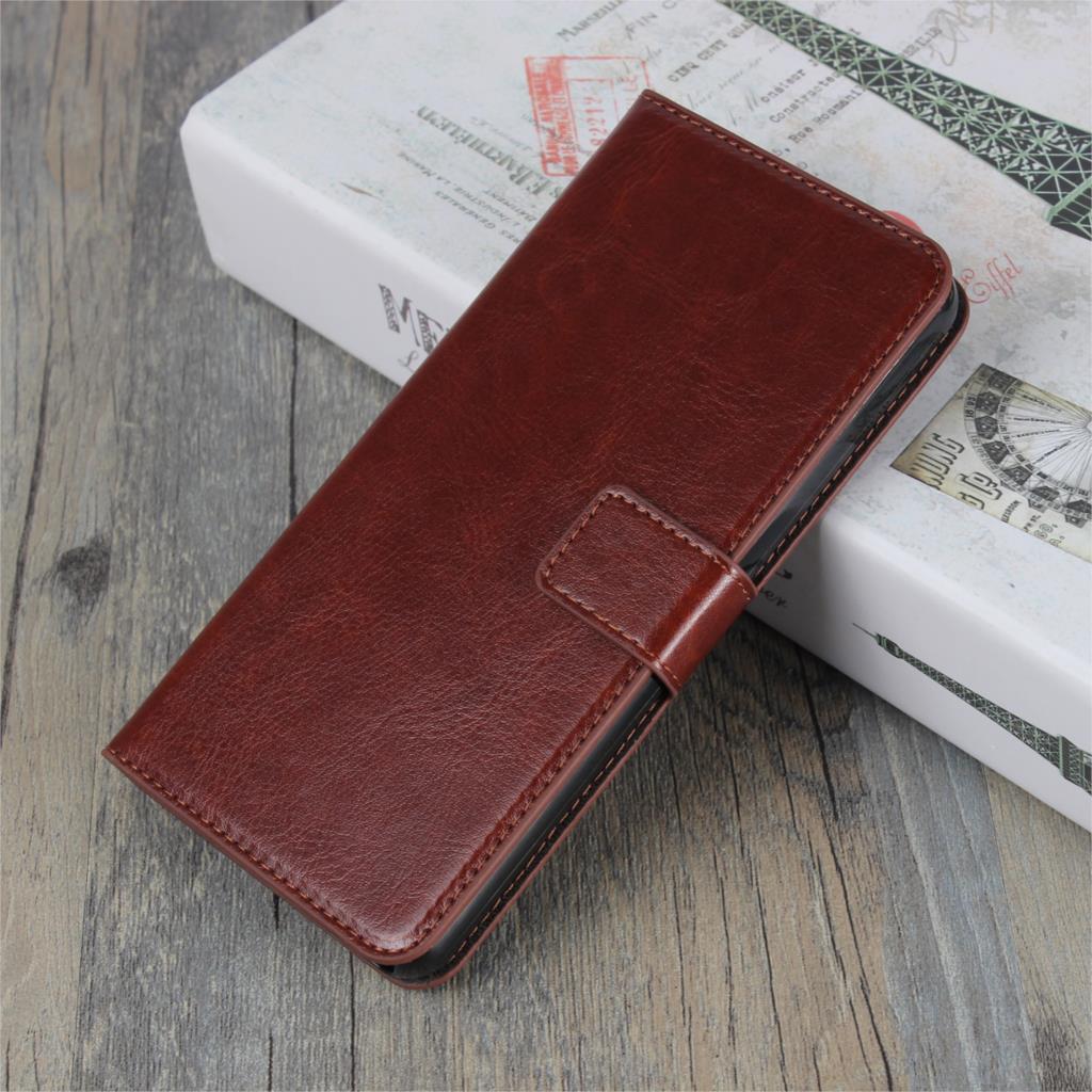 

Чехол-держатель для карточек для LG G5 G7 G6, чехол из искусственной кожи, ультратонкий чехол-кошелек, откидная крышка-кобура for LG G6 коричневый