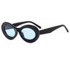 Oversized UV400 Protection Sunglasses Oval Sunglasses Trendy Cute Sun Glasses Retro Shades Eyeglasses