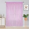 Beaded Curtain Door String Curtains for Doorway Tassels Beads Hanging Fringe Room Divider Window Hallway Entrance Wall Closet Bedroom Decor Crystal