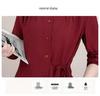 2025 Autumn Fashion: Elegant Long-Sleeve Slimming Shirt for Women