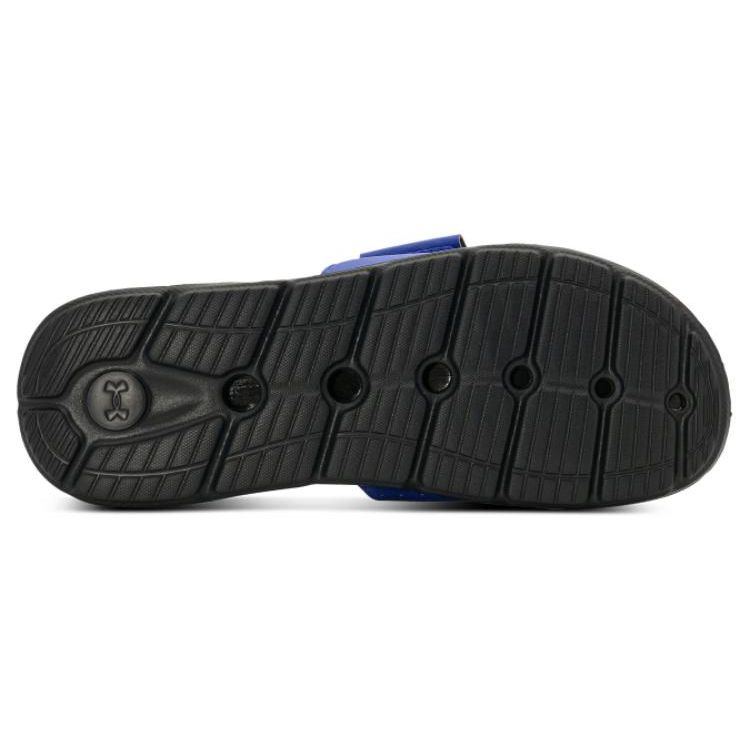 Under Armour Comfortable Versatile Slide Sandals Unisex Footwear Blue 3027252-400