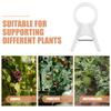 100Pcs Plastic Plant Support Clips Fixing Clips for Garden Tomato Vine Stem Climbing Plants Trellis Support Plant Clip