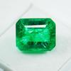 8.10 Ct Emerald Cut NATURAL Zambia EMERALD Green CERTIFIED Gemstone 1m-244 003kjhg