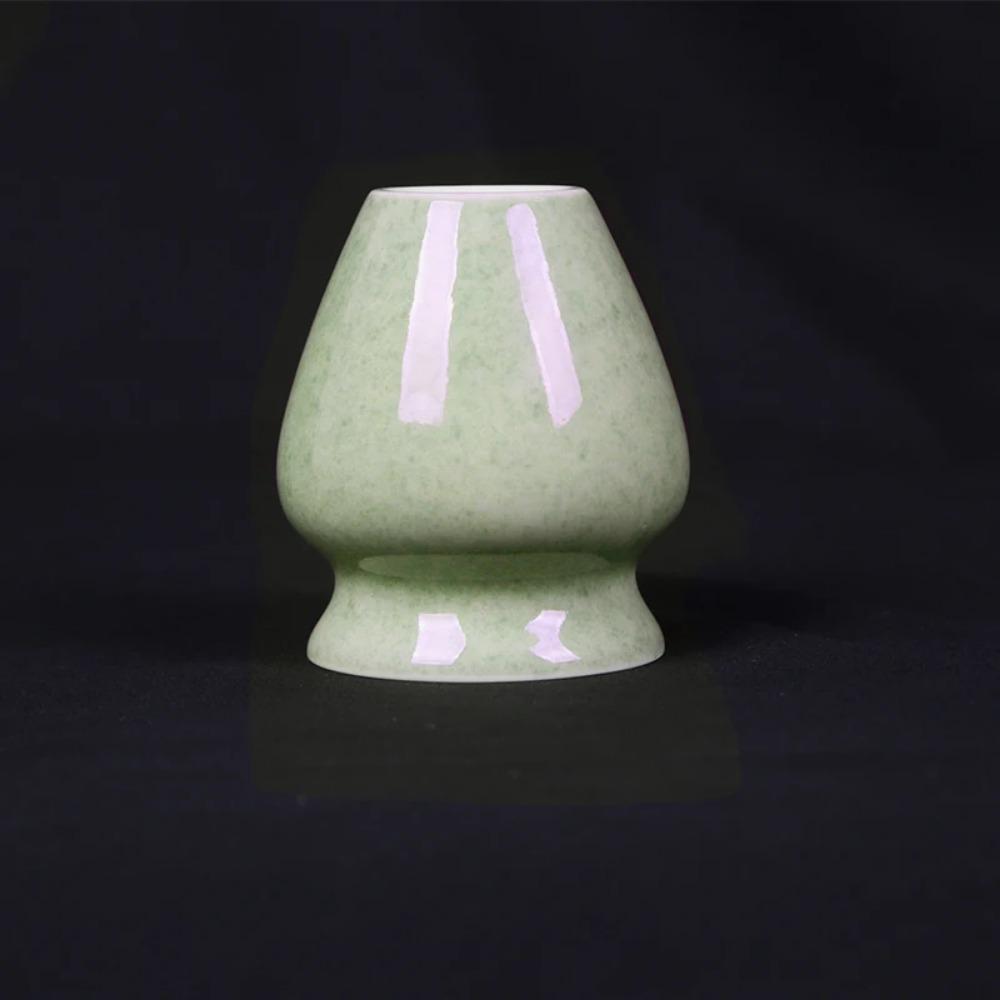 Držák na šlehače Matcha Čajový obřad Matcha Bowl Tradiční Matcha Ceremony Starter Keramický stojan na šlehače Chasen pro začátečníky