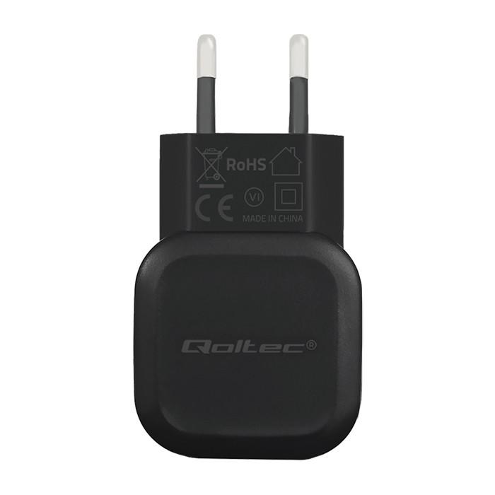 Qoltec Ładowarka sieciowa 12W | 5V | 2.4A |  USB