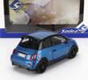 Mini Car FIAT 500 ABARTH SOLIDO FIAT NUOVA 500 ABARTH 695 FIAT 2022 BLUE BLACK 1811303 1/18 1/18 (TRIBUTE 131) [Item]