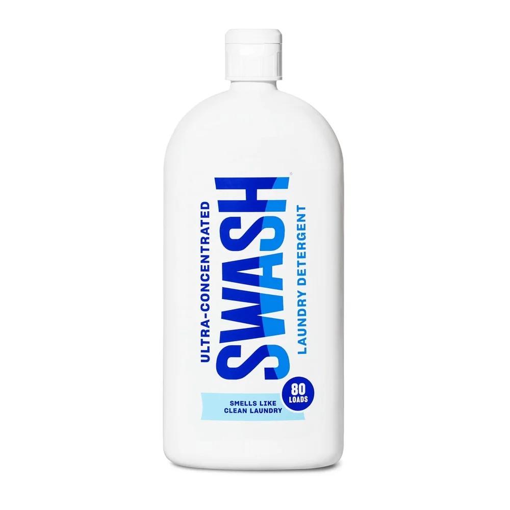 HE Ultra-Concentrated Liquid Laundry Detergent 80 Loads Fresh Clean Laundry Scent Stain Fighting Auto-Stop Top Compatible with