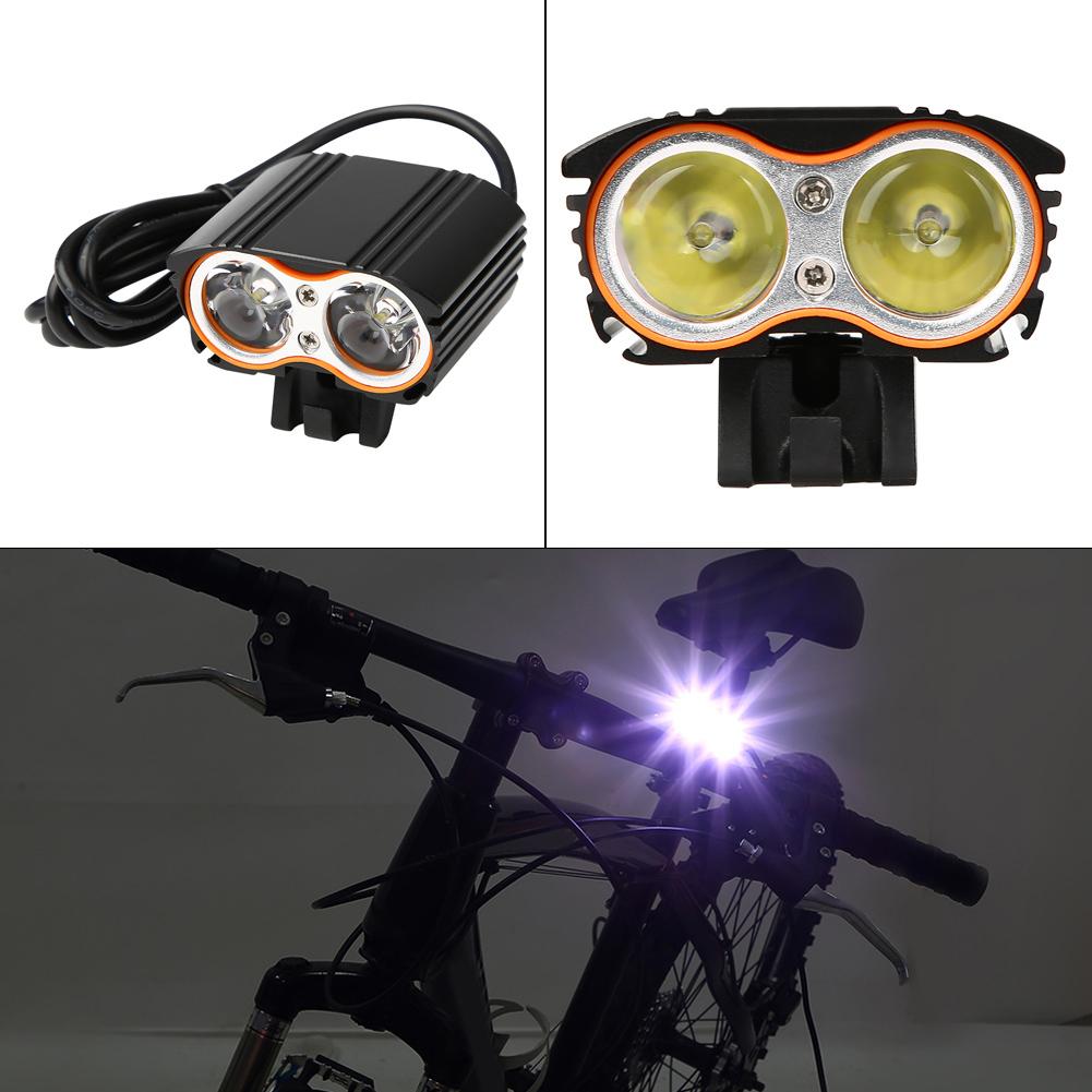 Bright LED 2000LM USB Bike Hdlight Front Light Lamp for Night Cycling