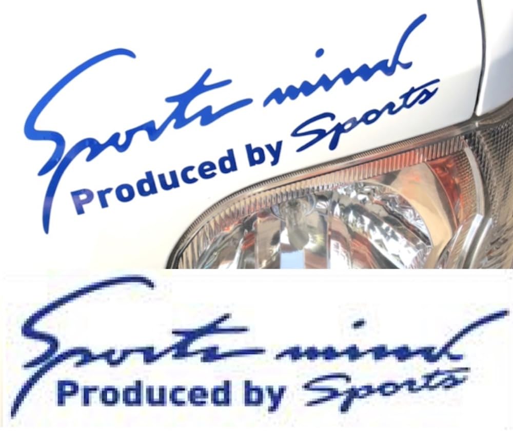 Sports Mind Car Bike Sticker Decal Seal General Purpose Side 14×4.8cm