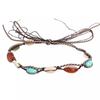 Adjustable Vintage Beaded Chain Hat Accessory Cowboy Fedora Boho Headwear Decorative Strap Pendant