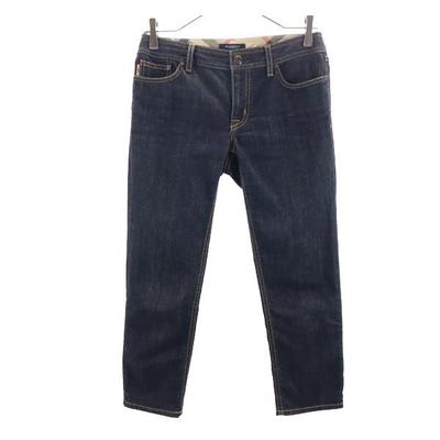 Sanyo Shokai Made In Japan Cropped Denim Pants 36 Indigo Jeans Women Used