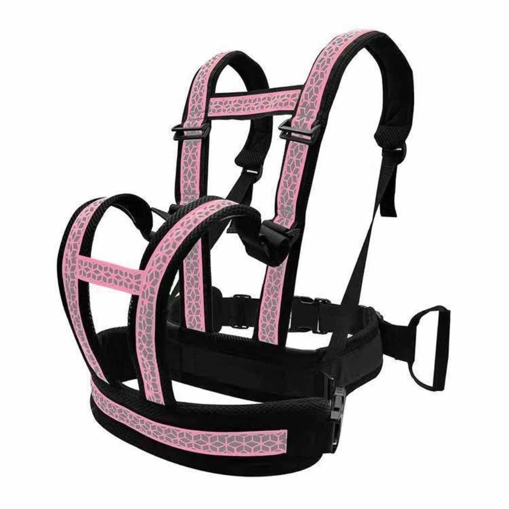 Two Handles Children's Motorcycle Seat Belt Breathable Baby Chest Safe Strap Safety Riding