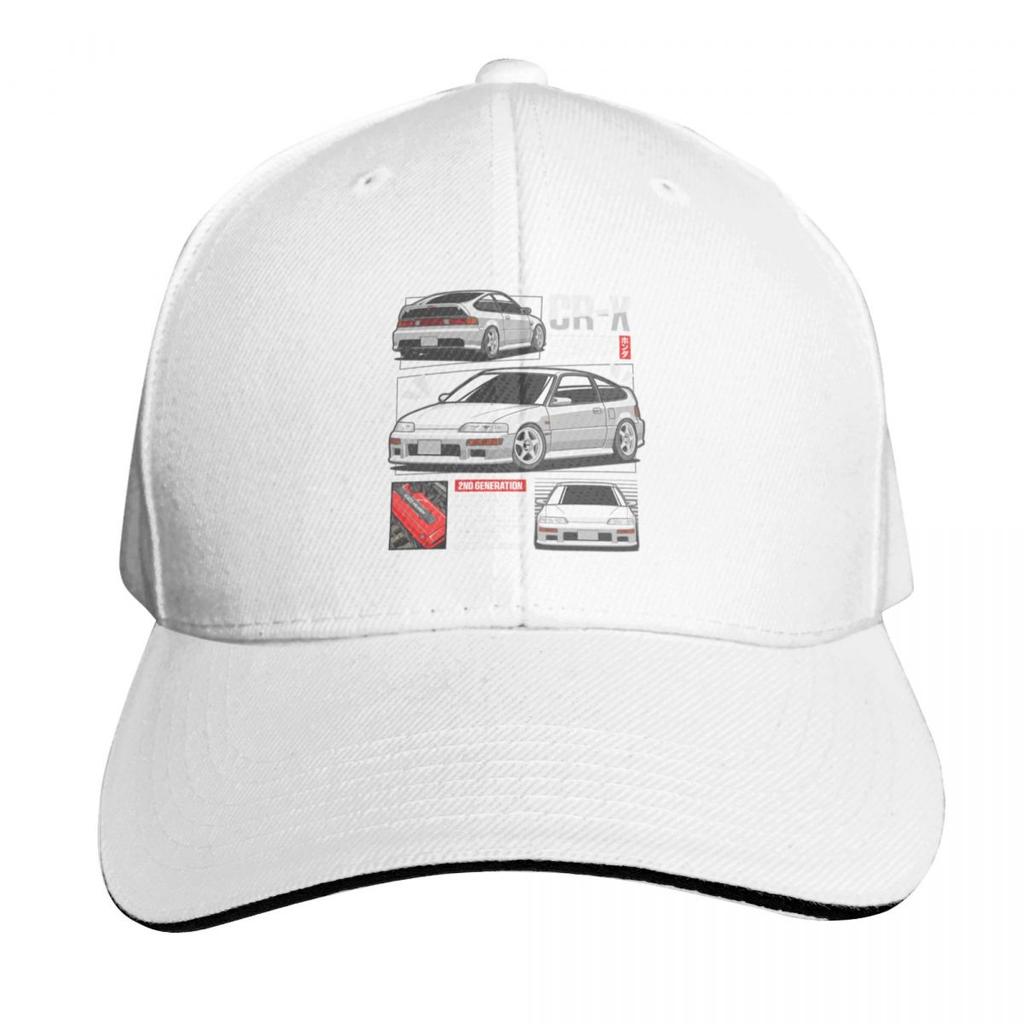 CRX Baseball Cap Strapback Dad Hat Six Panel Structured Crown Sun Protection UPF