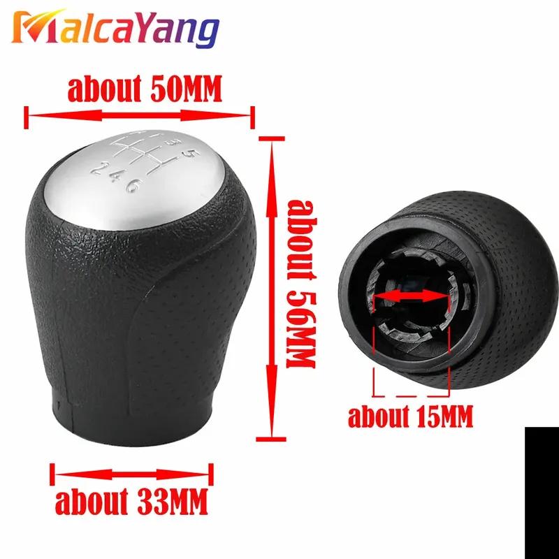 Manual 6 Speed Car Shift Gear Knob Lever HandBall For Nissan Juke F15 X-trail T31 Qashqai MKI J10 JJ10 2007-2013