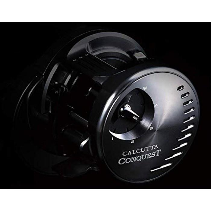 Shimano Calcutta Conquest 2021 201HG LEFT Baitcasting Reel, Gold