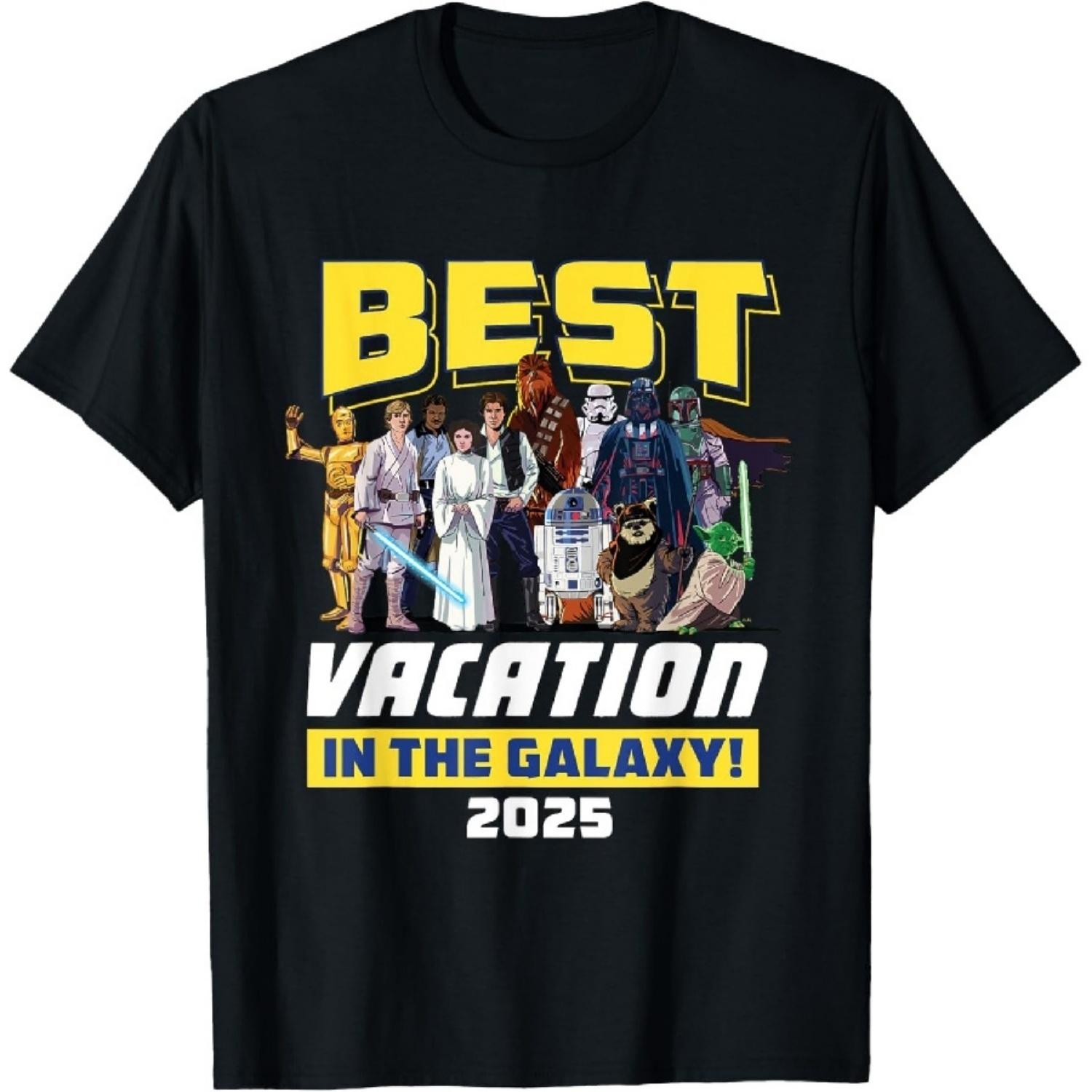 Star Wars Best Vacation in the Galaxy Family Group Trip 2025 T-Shirt XXXXXL разноцветный