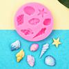 Seashell Conch Starfish Fish Under the Sea Style Pastry Baking Molds for Cookie Candy Marine Theme Cake Fondant Silicone Mold