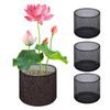 4PCS Aquatic Pond Planting Mesh Pots Water Lily Lotus Planter Reusable Grow Bags for OutdoorBog Plants Terrestrial Plants