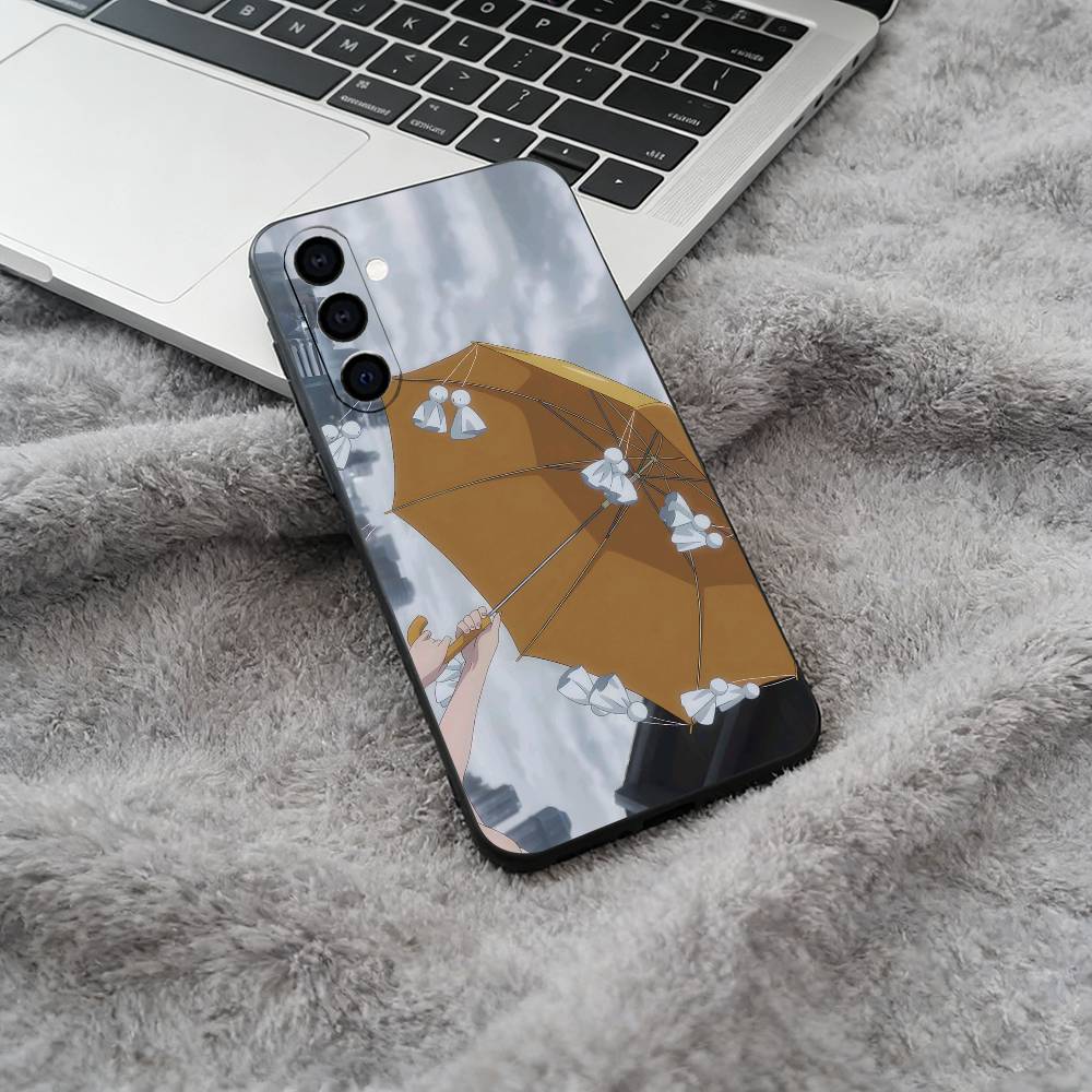 W-W-Y-Weathering- With- You Phone Case For Samsung Galaxy A73,A71 A72,A70,A53,A52,A51,Soft Silicone Black Cover