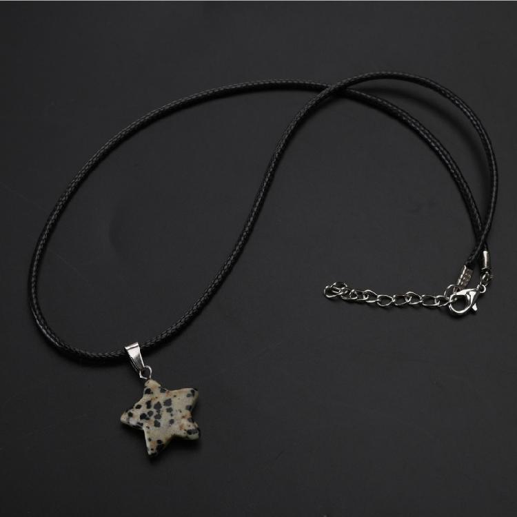 Natural Stone Star Aesthetic Necklace Fashion Simple Clavicle Chain Women Girls