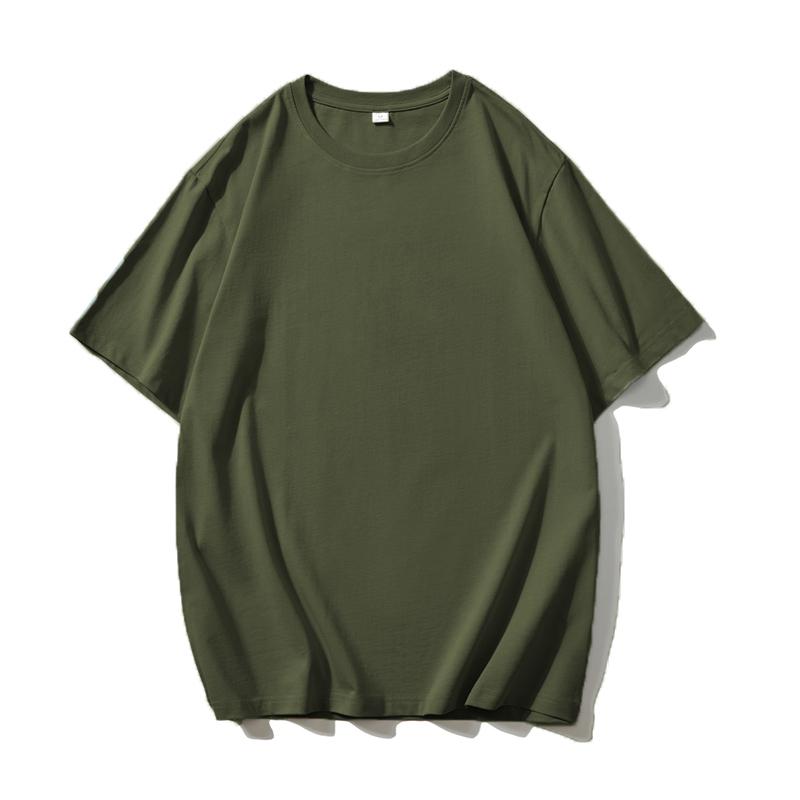 Hirsionsan Basic T Shirt Women 100% Cotton Short Sleeve Men's Tshirts Female Soft Jumper Female Summer Cusual 1+1 O NeckTees