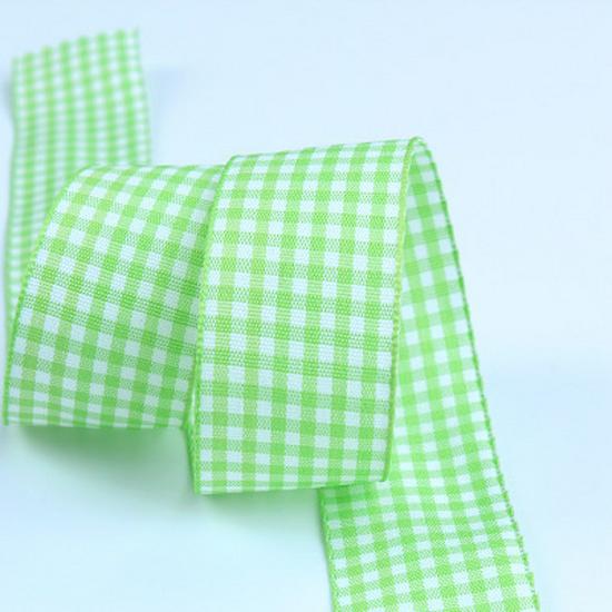 Gingham and Houndstooth Ribbon Bows for Hair Accessories, Gift Wrapping, and Crafts.