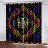 Tarot Mandala Spiritural Vibrant Window Panel Drapes in Children Bedroom Living Room Hall Treatments Kitchen Decoration Drapes Blinds