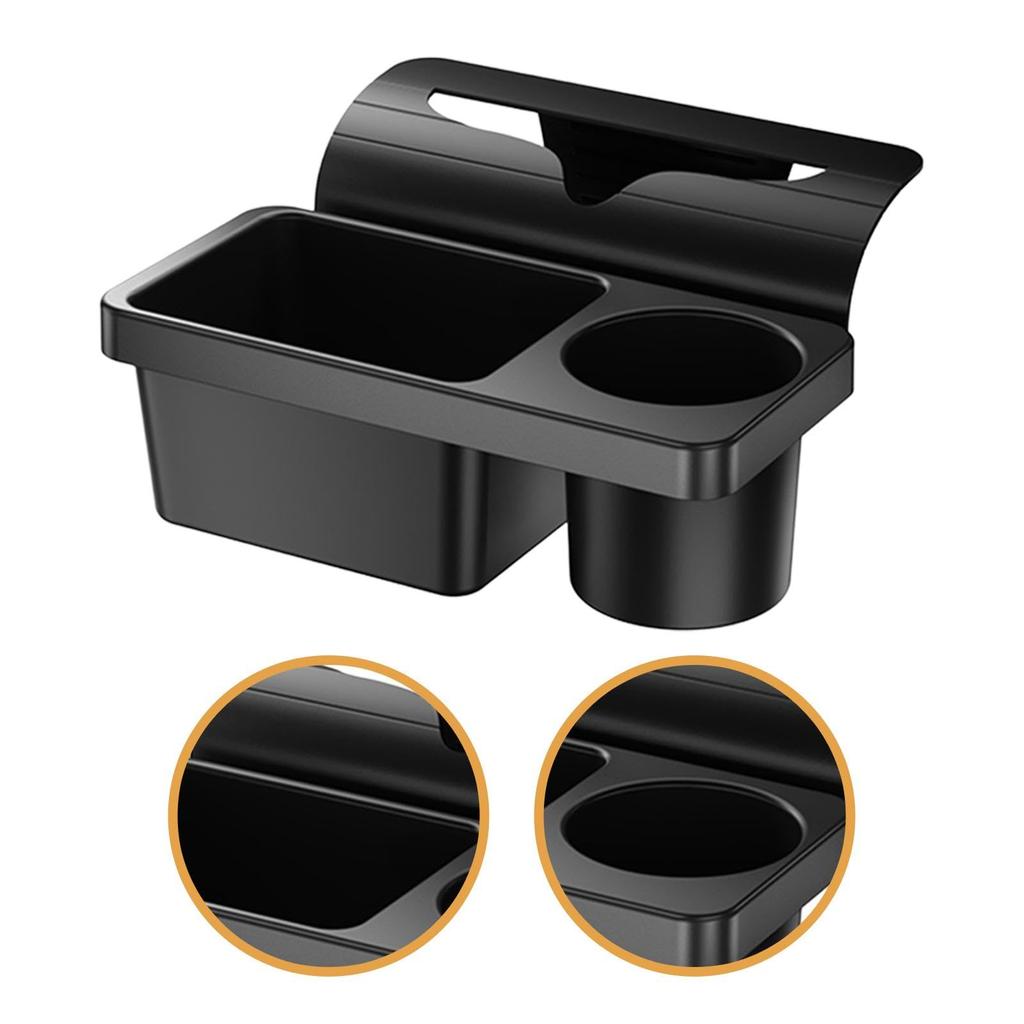 Shiwaki Car Window Storage Water Cup Car Drink Cup Drink and Food Easy Convenient Car Door Side Storage for Mobile Phones and Car Interior Accessories