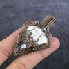 Natural Wild Horse Gemstone Handmade Copper Wire Wrap Jewelry Pendant 2.76" M5V26