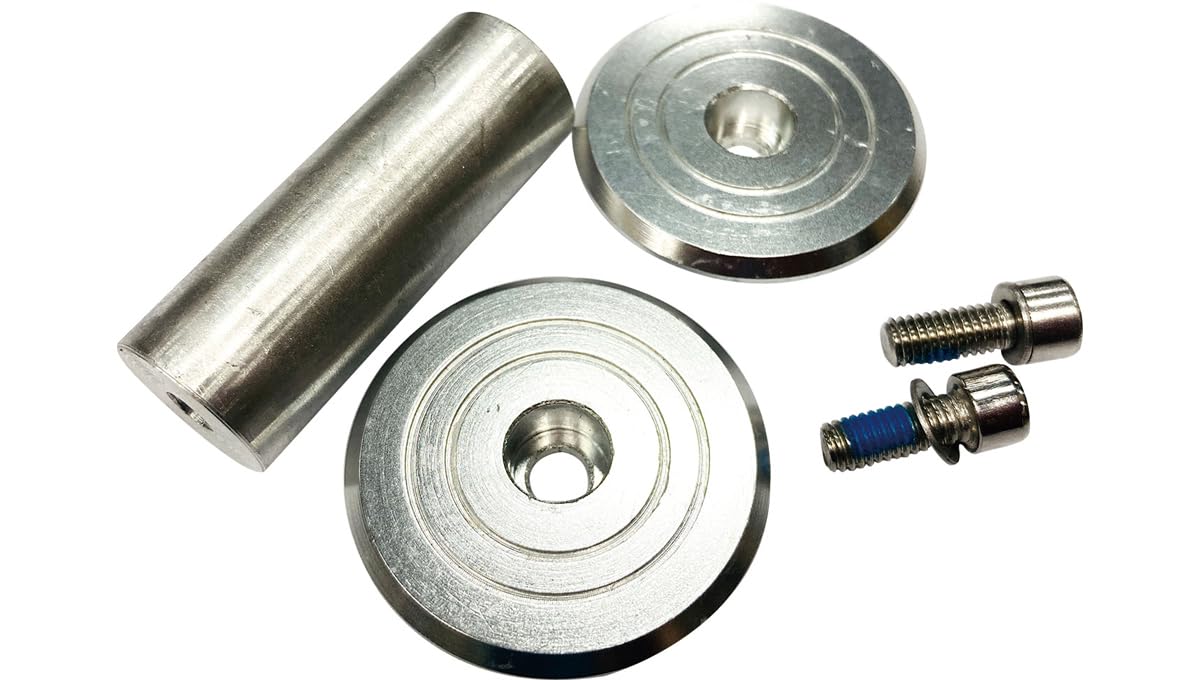 

RITEWAY Kick Bike Mode Bottom Bracket Cover, Silver