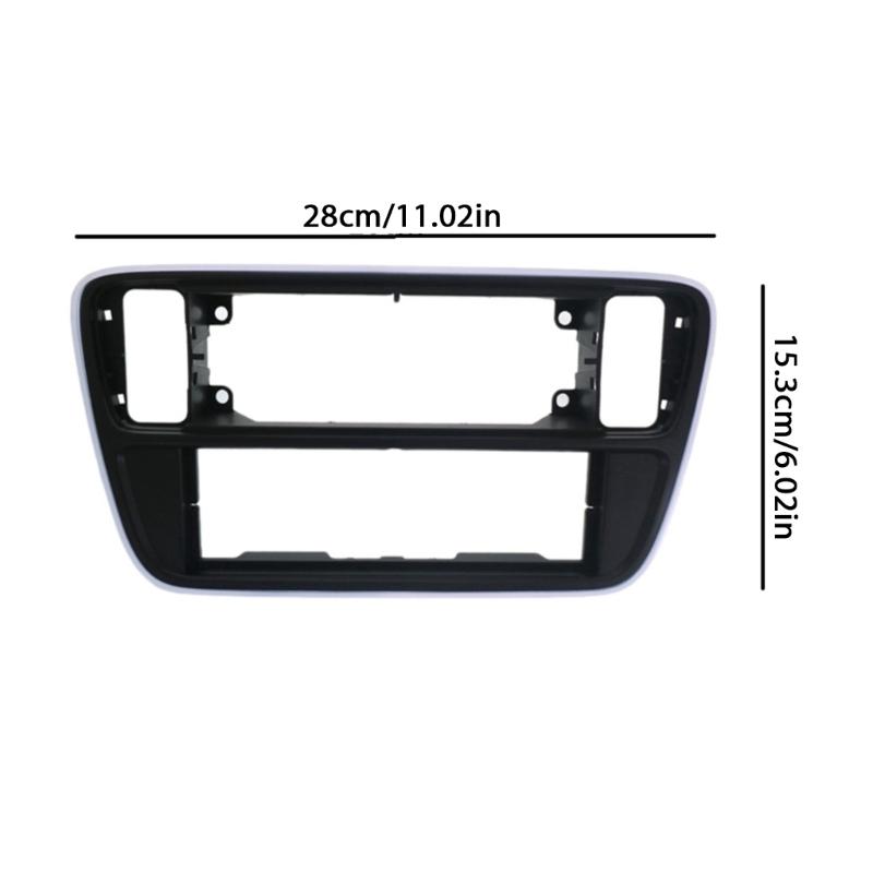 Single Din Fascia Adapter Car Stereo Radio ABS Frame 1 DIN Frame Installation Trim Panel Stereo Player Parts