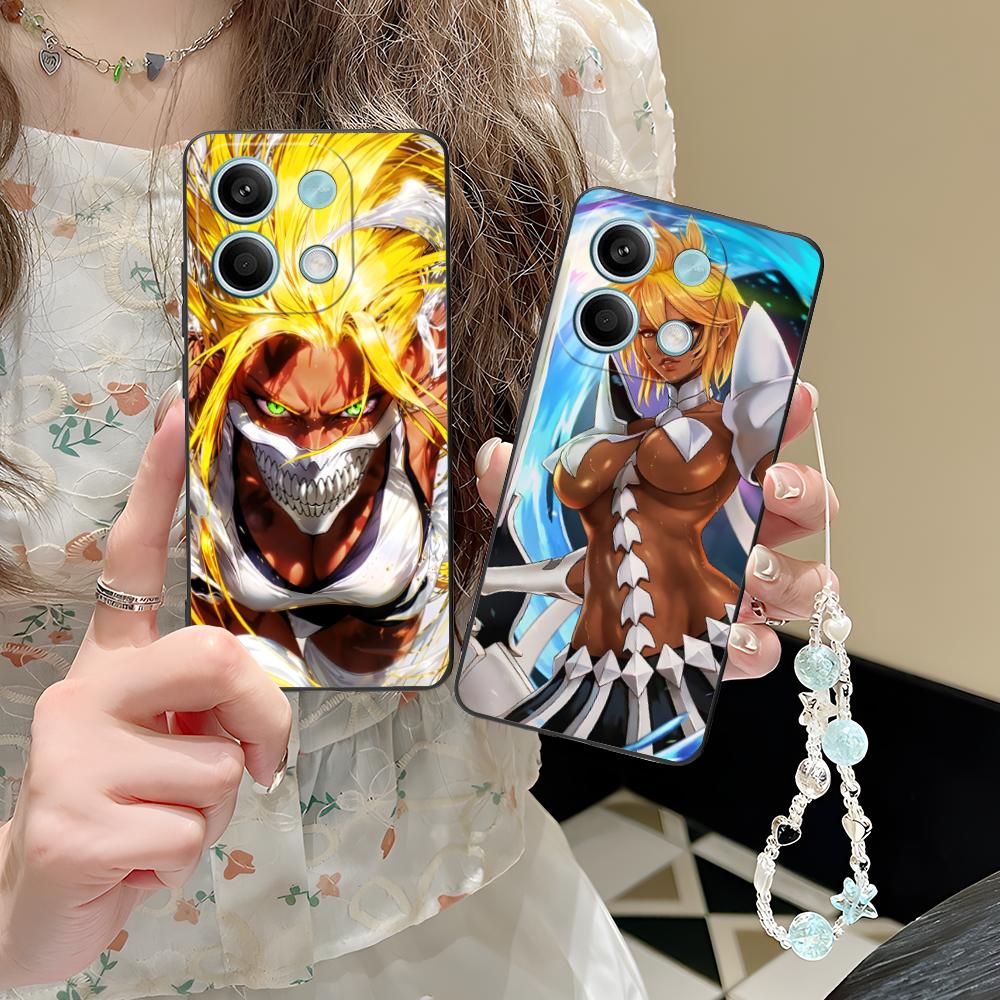Bleach Tier Harribel Cell Phone Case for POCO F7 F6 F5 F4 F3 F2 Pro GT C75 C71 C65 C61 C40 Pro Ultra Colorful Printing Cover