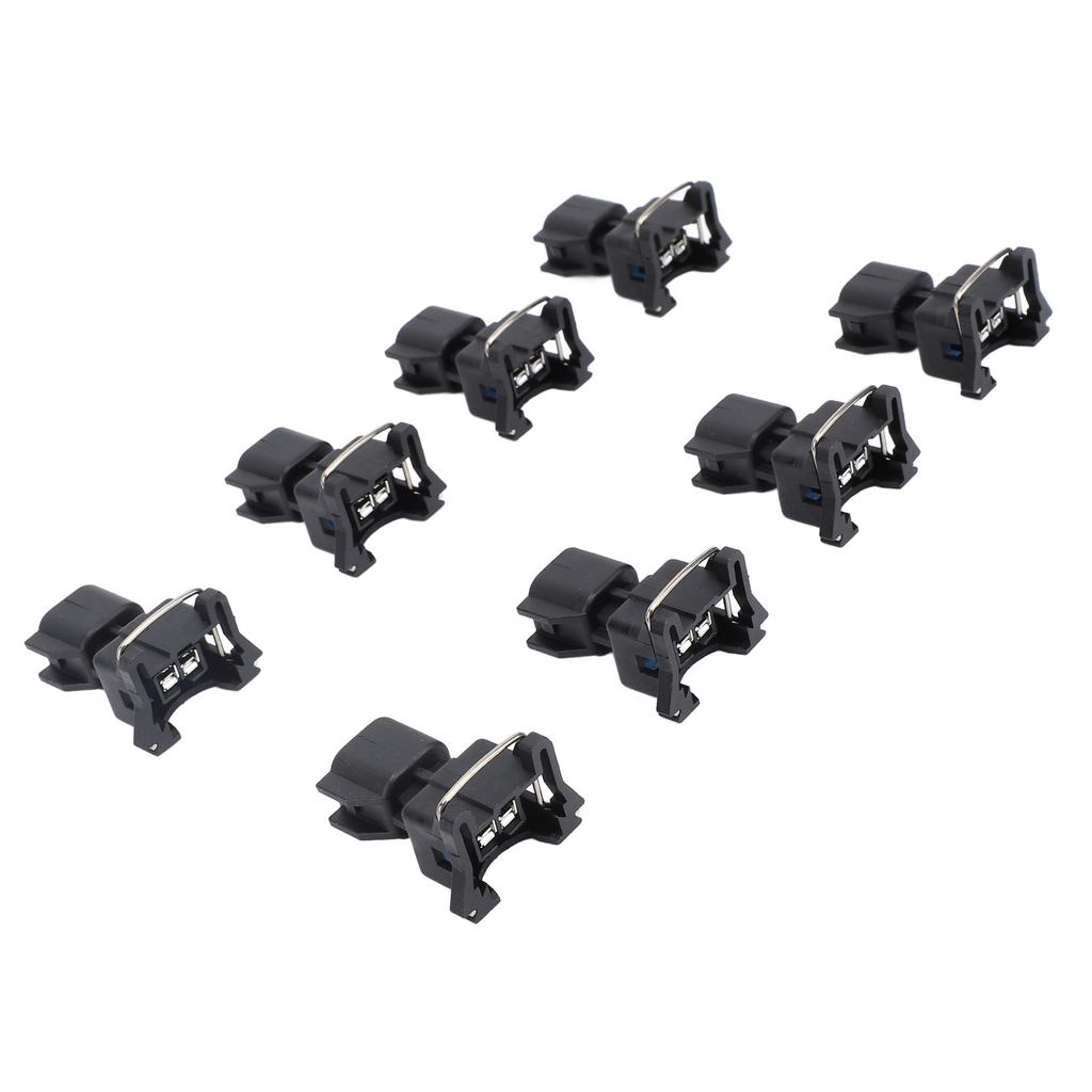 8Pcs Fuel Injector Connector Adapter 12077939 Stable Performance Fuel Injector Adapter for EV1 To EV6 Wiring Harness