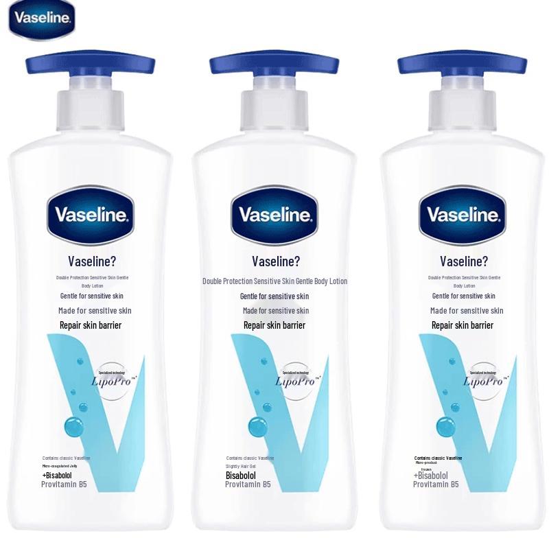 Vaseline Intensive Care Gentle Body Lotion (3 x 400ml)