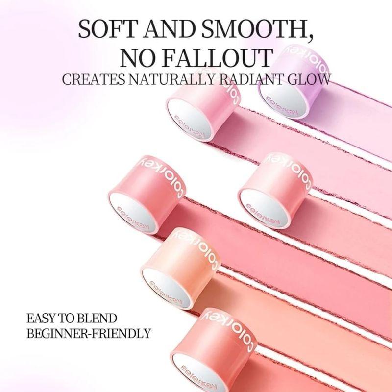 COLORKEY - Shimmering Blusher (01-03)