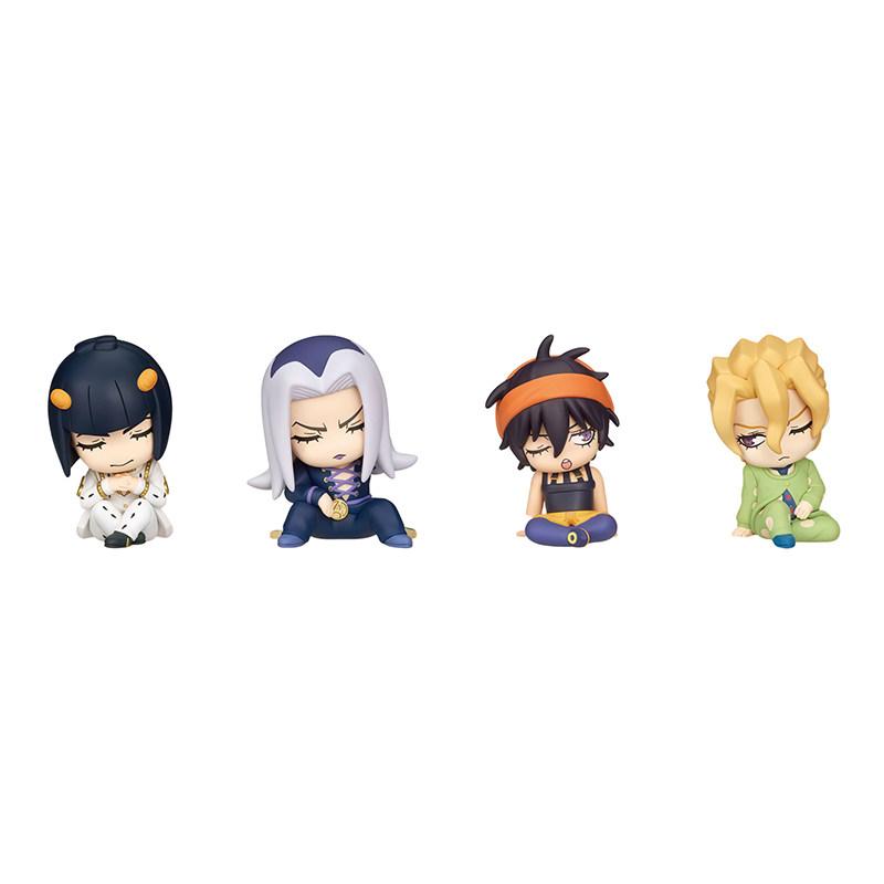Genuine T-Arts Shoulder Zun Fig. Jojo’S Bizarre Adventure Golden Wind Vol.2 Set Of 4 Collection Decoration Model Toy Gifts