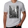 French City Center TShirt heavyweights customs oversizeds men workout shirt