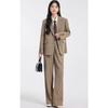Women Suit Set Classic  Two Piece Blazer and Pants Formal Office Wear Spring Autumn Simple Elegant Outfit