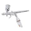Airbrush Set Double Action Gravity Feed with 0.3mm Rapid Release Nozzle 15cc Cup Painting Drawing Art Supplies