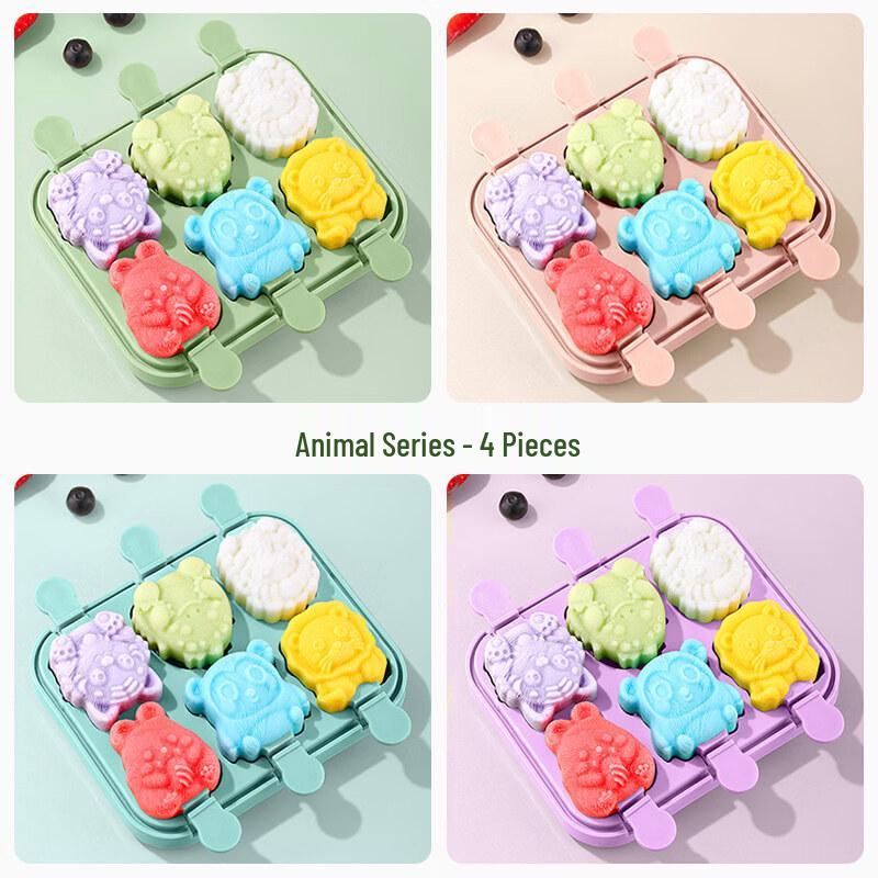 Food-Grade Ice Pop & Ice Cream Bar Mold