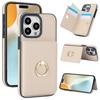 Wallet Card Slot RFID Blocking Kickstand Magnetic 360° Flip Leather Case For iPhone 17 Pro Max Air 16e 15 Plus 14 13 12 11 XR 8