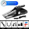Handheld Cordless Car Vacuum: Dual Suction & Blow, Portable Pet Hair Remover