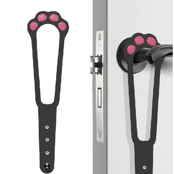 Cancello per Porta da Giardino con Motivo Animale per Gatti e Cani Piccoli | Porta per Fessura della Porta della Camera da Letto Ventilata Cancello di Entrata/Uscita per Gatti