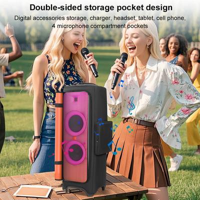 Housse Anti-poussière pour Enceinte Portable pour JBL PartyBox 1000/710/520/320/310120/110 Housse d'Enceinte Imperméable Sac de Rangement de Voyage Protecteur