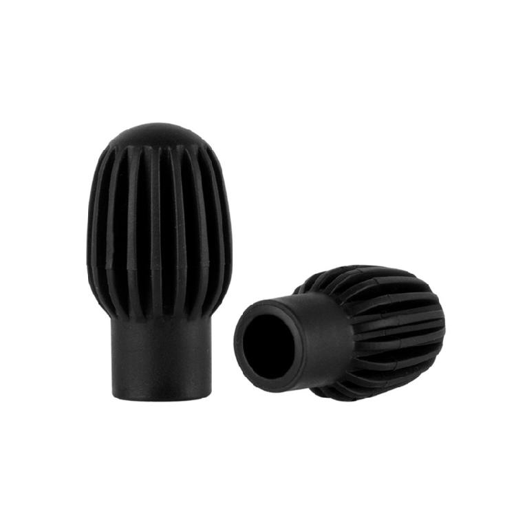 2x Drumstick Practice Tips Silicone Drum Mute Replacement Drum Stick Sleeve Caps