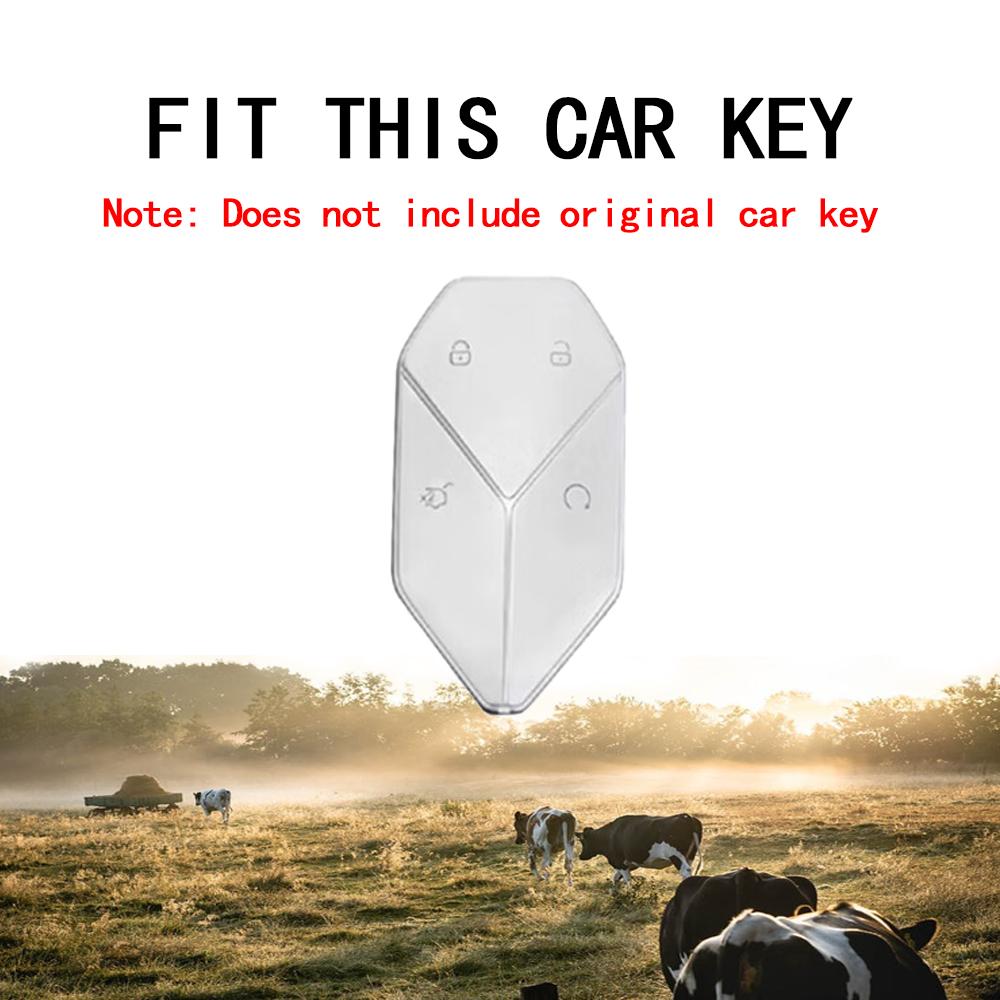 Leder Smart Fernbedienung Schlüsselhülle Abdeckung für BYD Equation Leopard 5 8 3 Halter Schlüsselanhänger