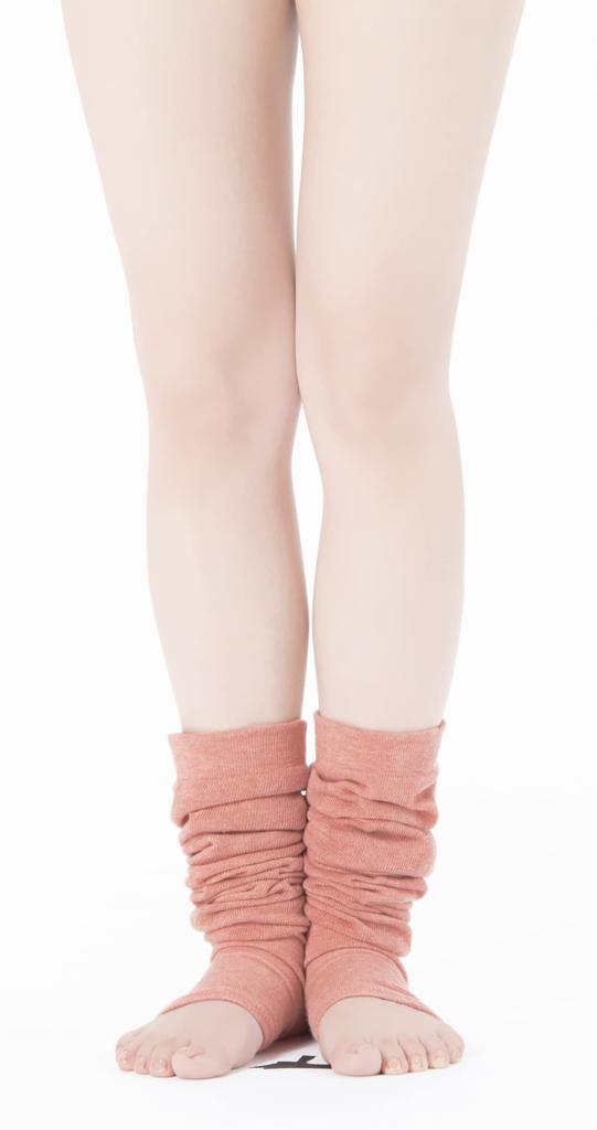 Servan Leg Designed with Yoga Teachers To Prevent Heather Warmers, Cold, Rose, 2-Pack