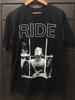 Maglietta a maniche corte nera Ride Band Song Tour Album KV39920 Unisex