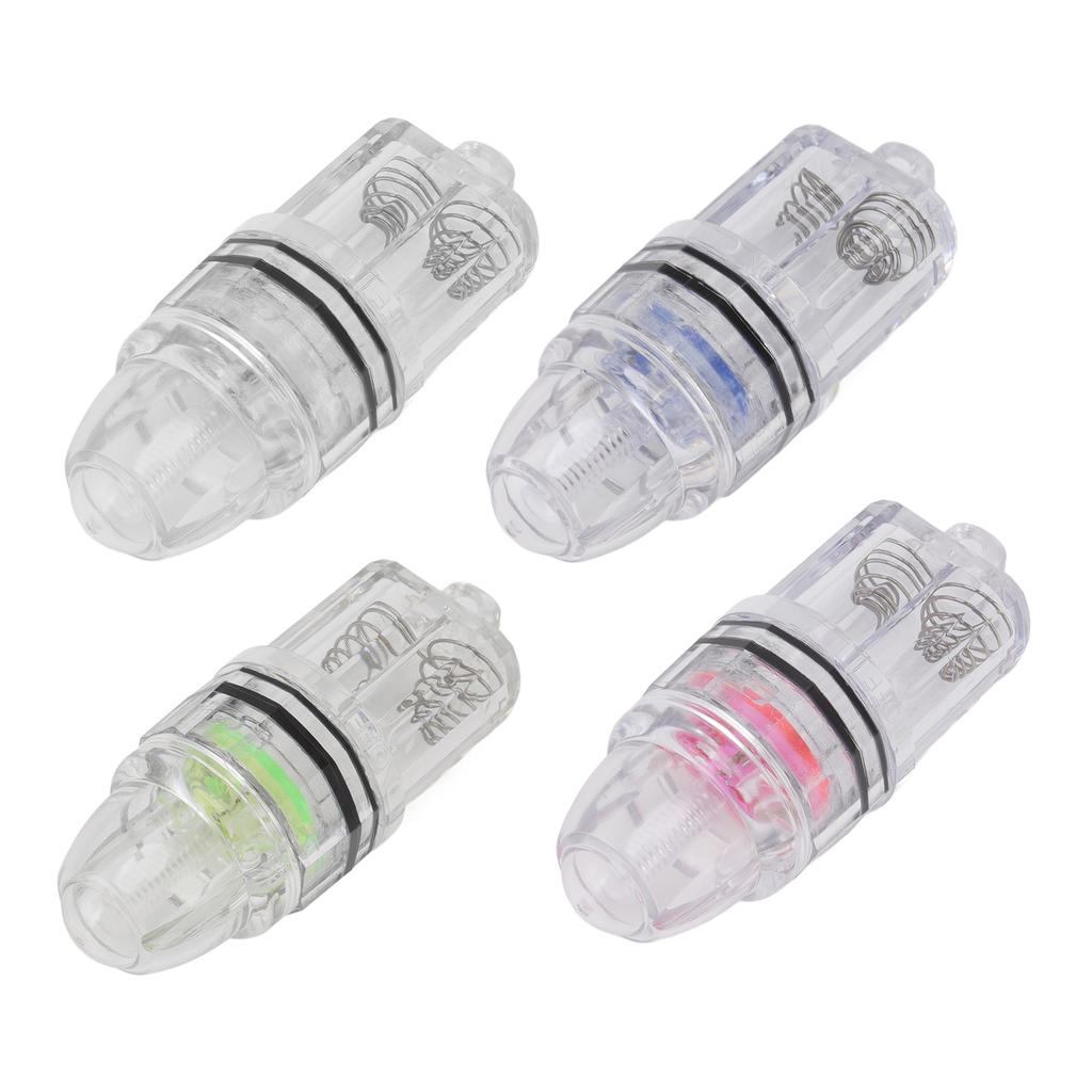 Deep Drop Fishing Light Transparent Plastic AA Battery Powered LED Fishing Light for Trolling Sea Fr